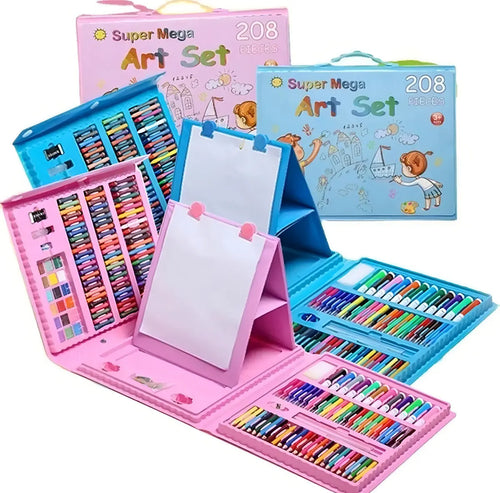 Set Arte Maleta 208 Piezas